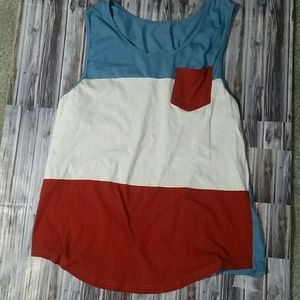 Long length tank top.